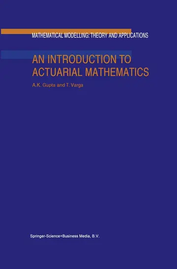 Cover of An Introduction to Actuarial Mathematics