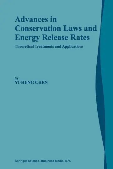 Cover of Advances in Conservation Laws and Energy Release Rates