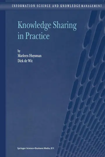 Cover of Knowledge Sharing in Practice