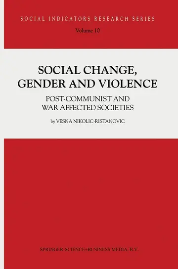Cover of Social Change, Gender and Violence