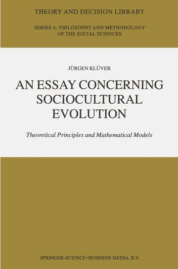 Cover of An Essay Concerning Sociocultural Evolution