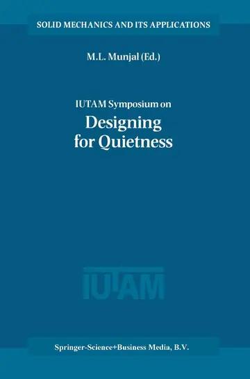 Cover of Iutam Symposium on Designing for Quietness