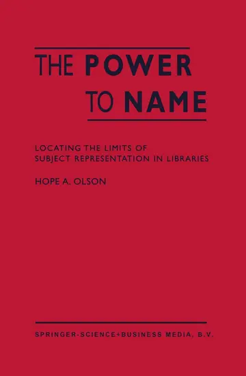 Cover of The Power to Name