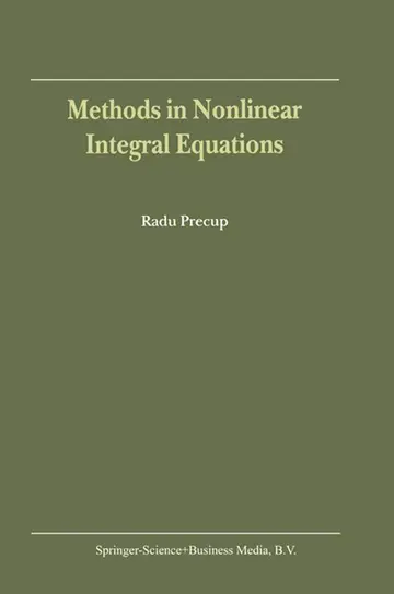 Cover of Methods in Nonlinear Integral Equations