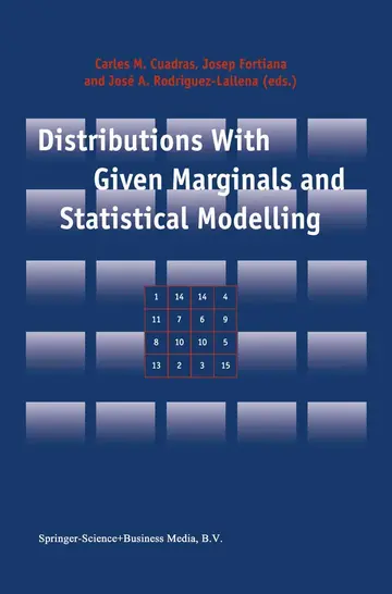 Cover of Distributions with Given Marginals and Statistical Modelling