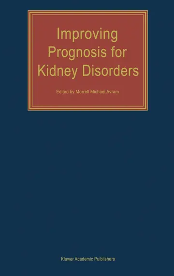 Cover of Improving Prognosis for Kidney Disorders