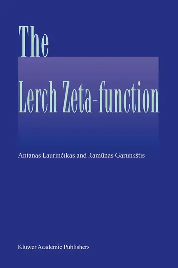 Cover of The Lerch Zeta-function