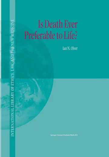 Cover of Is Death Ever Preferable to Life?
