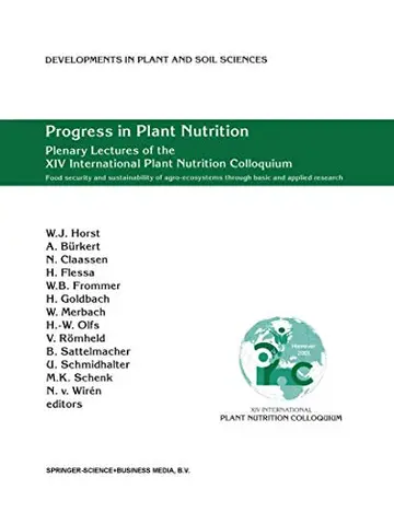 Cover of Progress in Plant Nutrition