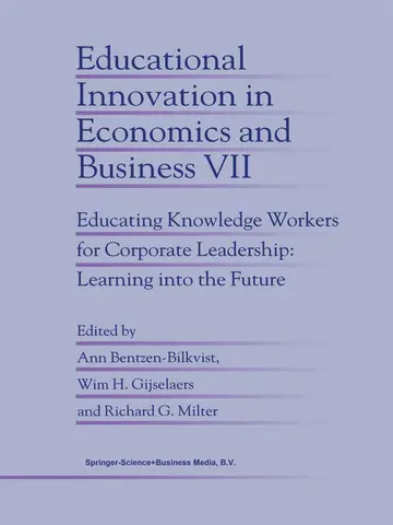 Cover of Educational Innovation in Economics and Business VII