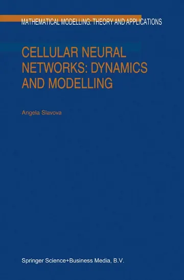 Cover of Cellular Neural Networks