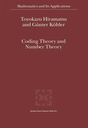 Cover of Coding Theory and Number Theory