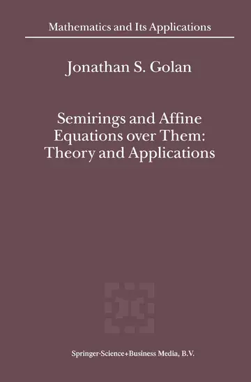 Cover of Semirings and Affine Equations over Them