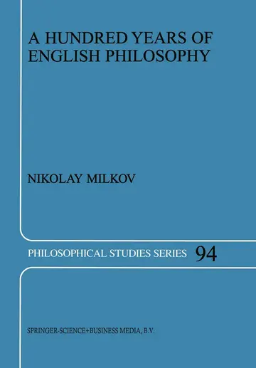 Cover of A Hundred Years of English Philosophy
