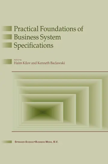 Cover of Practical Foundations of Business System Specifications