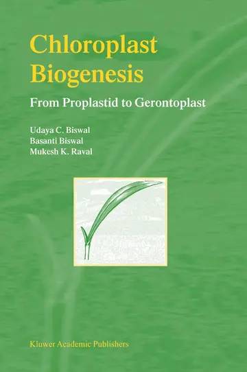 Cover of Chloroplast Biogenesis
