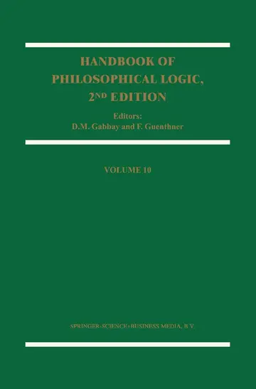 Cover of Handbook of Philosophical Logic