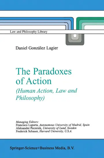 Cover of The Paradoxes of Action