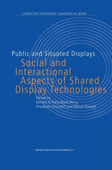 Cover of Public and Situated Displays