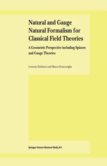Cover of Natural and Gauge Natural Formalism for Classical Field Theories