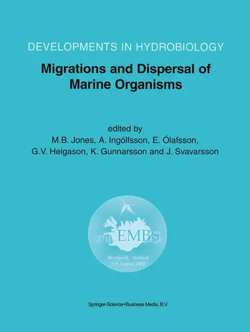 Cover of Migrations and Dispersal of Marine Organisms
