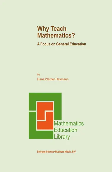 Cover of Why Teach Mathematics?