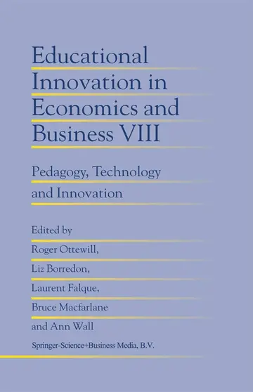 Cover of Educational Innovation in Economics and Business