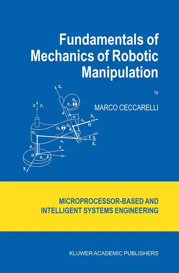 Cover of Fundamentals of Mechanics of Robotic Manipulation