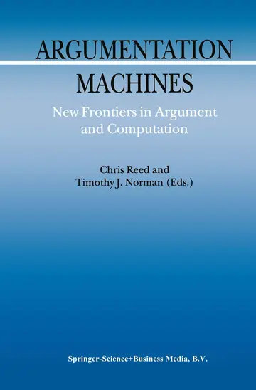 Cover of Argumentation Machines