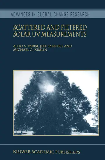 Cover of Scattered and Filtered Solar UV Measurements