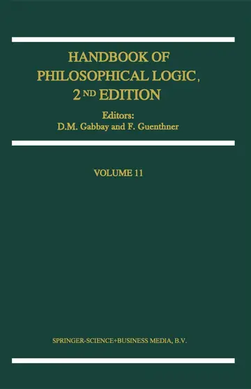 Cover of Handbook of Philosophical Logic