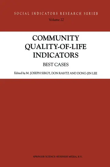 Cover of Community Quality-of-life Indicators