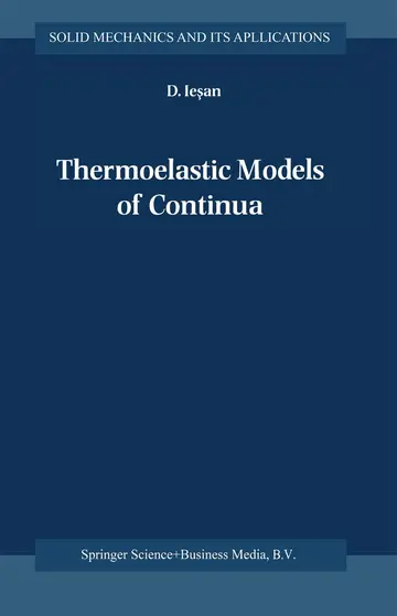Cover of Thermoelastic Models of Continua