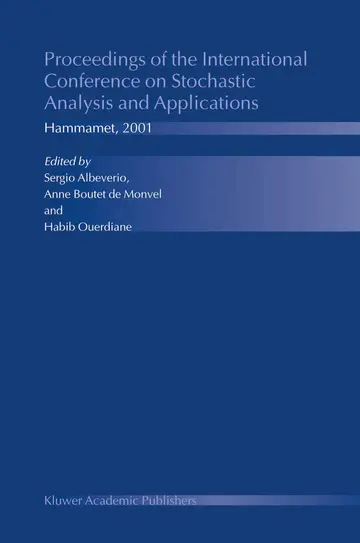 Cover of Proceedings of the International Conference on Stochastic Analysis and Applications