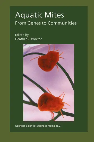 Cover of Aquatic Mites from Genes to Communities