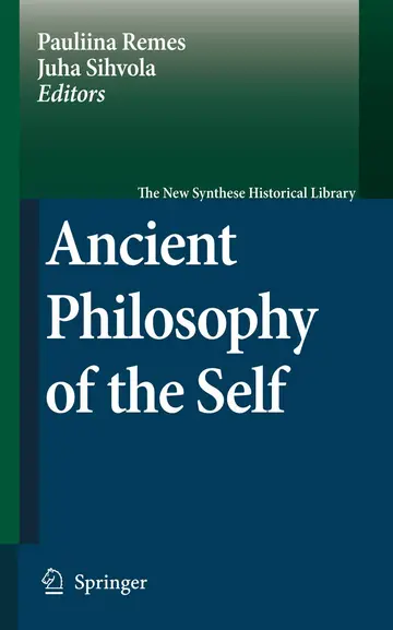 Cover of Ancient Philosophy of the Self