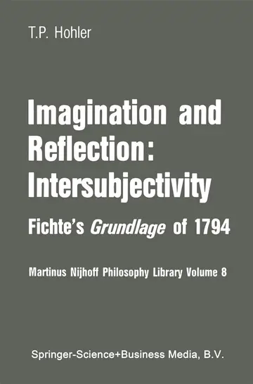 Cover of Imagination and Reflection