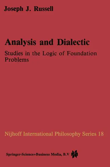 Cover of Analysis and Dialectic