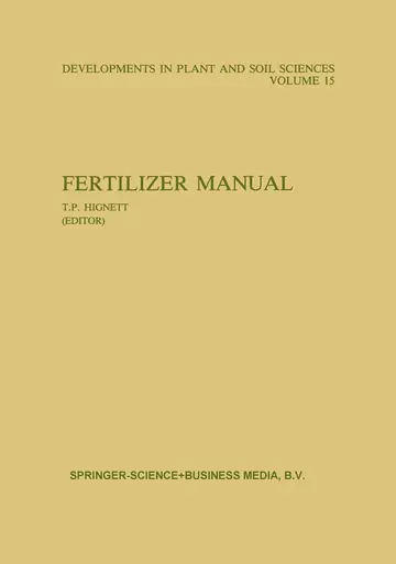 Cover of Fertilizer Manual