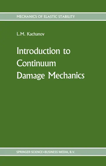 Cover of Introduction to Continuum Damage Mechanics
