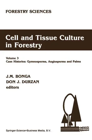 Cover of Cell and Tissue Culture in Forestry