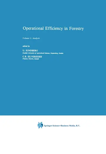 Cover of Operational Efficiency in Forestry