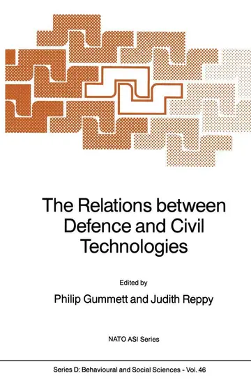 Cover of The Relations between Defence and Civil Technologies