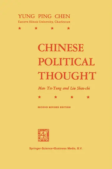 Cover of Chinese Political Thought