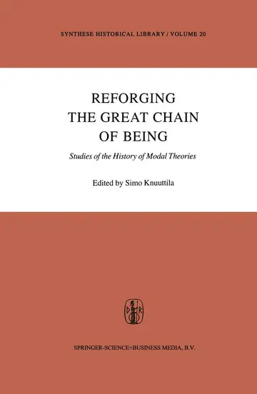 Cover of Reforging the Great Chain of Being