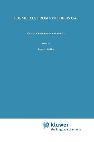 Cover of Chemicals from Synthesis Gas
