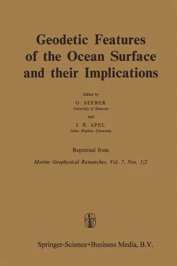 Cover of Geodetic Features of the Ocean Surface and their Implications