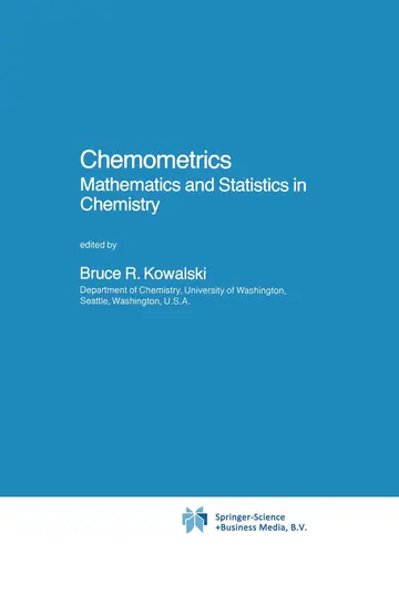 Cover of Chemometrics