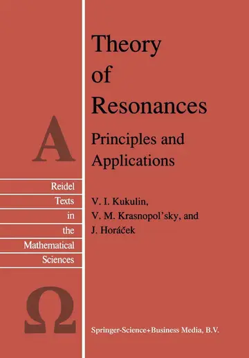 Cover of Theory of Resonances