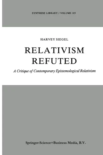 Cover of Relativism Refuted
